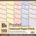 COLOSSAL PASTEL PAPER PACK (12" X 12")