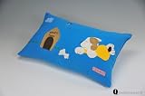 Happy Rini Patch Work Kids Pillow 1 Piece Rectangle Small Size (Blue)