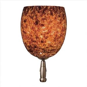 Lava II Chandelier Head - 12V Finish: Bronze, Mounting Type: Monorail