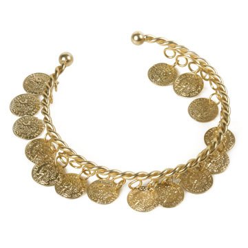Grecian Coin Bracelet Adult