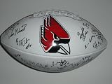 2008 Ball State Cardinals Team Signed Football Nate Davis