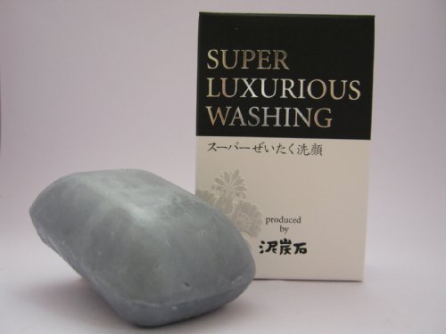 泥炭石　スーパーぜいたく洗顔石鹸　１００ｇ