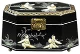 Most Beautiful Finest Quality Luxury Gifts for Her - 11 Antoinette Asian Jewelry Box Case - 3 Colors