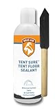 McNett Tent Sure floor sealant with foam brush, 8oz