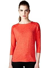 Limited Collection Contrast Shoulder Top with Linen
