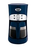 Hamilton Beach 40130 Electrics All-Metal Coffeemaker, Ultramarine
