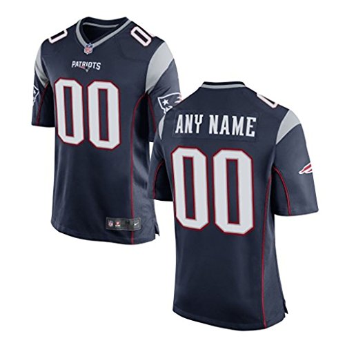 Men New England Patriots Customized Game-Navy Sebastian Vollmer Jerseys Men Size S