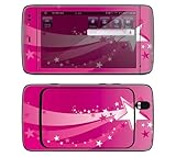 Pink Stars Decorative Skin Decal Sticker for Dell Streak 5 Android Tablet