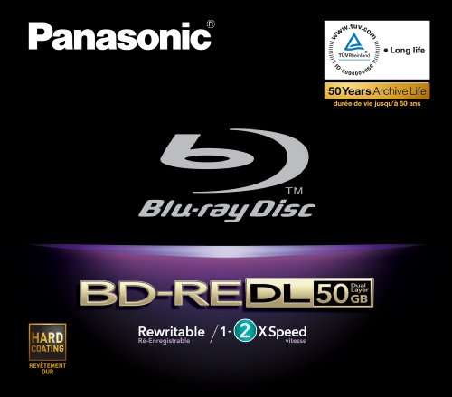 5x Panasonic LM-BE50DE 12cm Blu-Ray