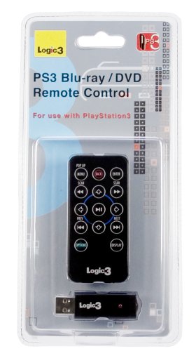 Childrens Toyshop  Video Games : Logic3 PLAYSTATION 3 Blu-Ray Dvd Remote Control (PS3)