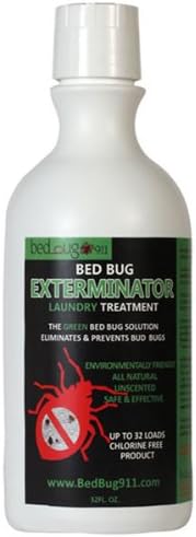 Bed Bug &amp; Lice Natural Laundry Treatment, 32 oz., 4 Pack