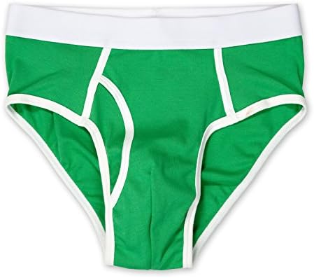 Flint and Tinder USA 100% Made in America Knit Briefs Men's (X-Large, Green)