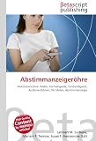 Produkt-Bild: Abstimmanzeiger&ouml;hre
