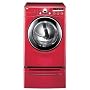 LG : DLE2301R 27in Electric Dryer with 7.3 cu. ft. Capacity Wild Cherry Red