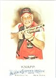2010 Topps Allen & Ginter Baseball Card # 192 Tom Knapp - Target Shooting World Record Holders - MLB Trading Card in Screwdown Case