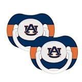 NCAA Auburn Tigers 2 Pack Pacifier by Baby Fanatic [並行輸入品]
