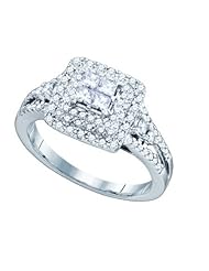 0.75CTW DIAMOND "BELLAGIO" INVISIBLE BRIDAL RING
