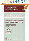 Mathematical Foundations of Computer Science 1996: 21st International Symposium, MFCS' 96, Crakow, Poland, September 2 - 6, 1996. Proceedings (Lecture Notes in Computer Science)