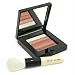 Bobbi Brown Bronze Shimmer Brick Set: Bronze Shimmer Brick Compact + Mini Face Blender Brush ( Limited Edition ) - 2pcs