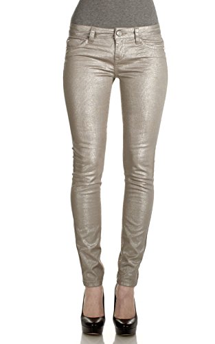 WallFlower Juniors Foil Wash Sassy Skinny