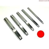 Eigenschaften ET Tools  / Locheisen Lochflöten Lochpfeifen Set Schlageisen Ösen