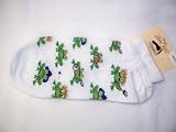 For Bare Feet Country Frog Socks