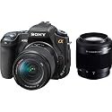 Sony Alpha DSLRA300X 10.2MP Digital SLR Camera with Super SteadyShot Image Stabilization with DT 18-70mm f/3.5-5.6 & DT 55-200mm f/4-5.6 Zoom Lenses