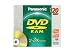 Electronics : Panasonic 3x speed, 4.7GB, 50 pack DVD-RAM Disc
