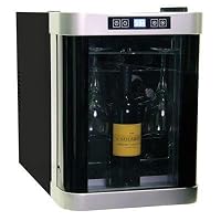 Haier HVDW15ABB 15-Bottle Wine Celler, Black
