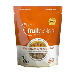 Click to buy Dog Training Treat: Fruitables Sweet Potato and Pecan from Amazon!
