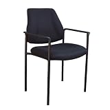 Sturdee Guest Stacking Chair Black