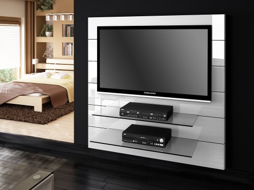 TV-Schrank Panorama Weiß