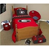 Georgia Bulldogs NCAA Bed in a Bag - Full Queen by Logo Chair