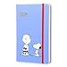 Moleskine 2016 Peanuts Limited Edition Daily Planner, 12M, Large, Blue, Hard Cover (5 x 8.25)