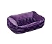 Dogit Style Cuddle Bed, Wild Animal, Purple X-Small