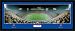 Nou Camp Stadium, Match in Action, 41x16 Framed Panoramic Print, FC Barcelona.