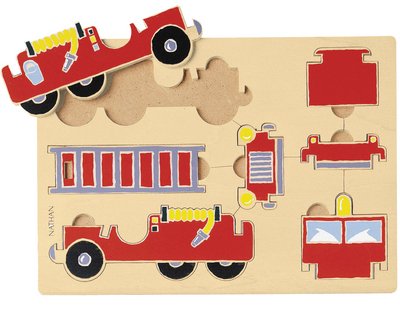 Encastrement camion pompiers