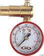 Meiser Schrader-Valve Dial Gauge: 160psi