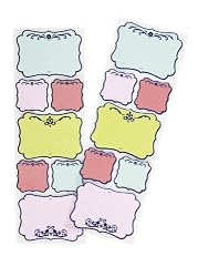Martha Stewart Crafts Modern Damask Flourish Labels