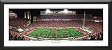 IMAGE OF Ohio State Buckeyes - Quad Script Ohio at Night - Lg - Framed Poster Print