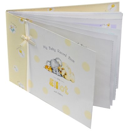 Baby Record Book - Elliot & Buttons Baby Record Book