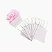Duro 4# White Paper Lunch Bags 500 count, White Luminary Bags, Bulk Disposable SOS Paper Sacks for Snacks, Treats and Popcorn - 5.00 x3.12 x 9.75 Inches.