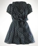 Ralph Lauren Girls Holiday Tartan Dress