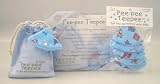 Bebabean Beba Bean Pee-Pee Peepee Teepees GIFT SET 10 Wild West Cowboys Teepees & Laundry Bag