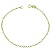14 Karat Yellow Gold Rolo Bracelet (7 inch)