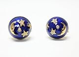 Boucles d'oreille carrées de Pierre d'Emeraude avec les Gemmes de Zircone Cubiques - le Trombone Sur Façonne Boucles d'oreille