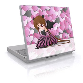 Childrens Toyshop  Video Games : Laptop Skin (Can be trimmed to fit most laptops.) (15" x 12") - Dark Valentine