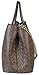Diophy PU Leather Tote Satchel Large Womens Purse Handbag Accented with Metal Chain Top Handle with Removable Strap MD-2732 MD-2733