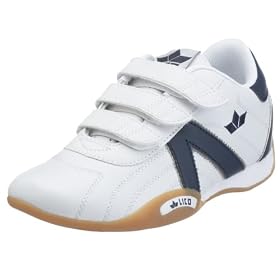 LICO Dancer V 250146, Unisex - Kinder Sneaker, weiss, (weiss-marine )