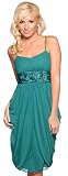 Sexy Sheer Ruched Designer Empire Waist Cocktail Evening Dress